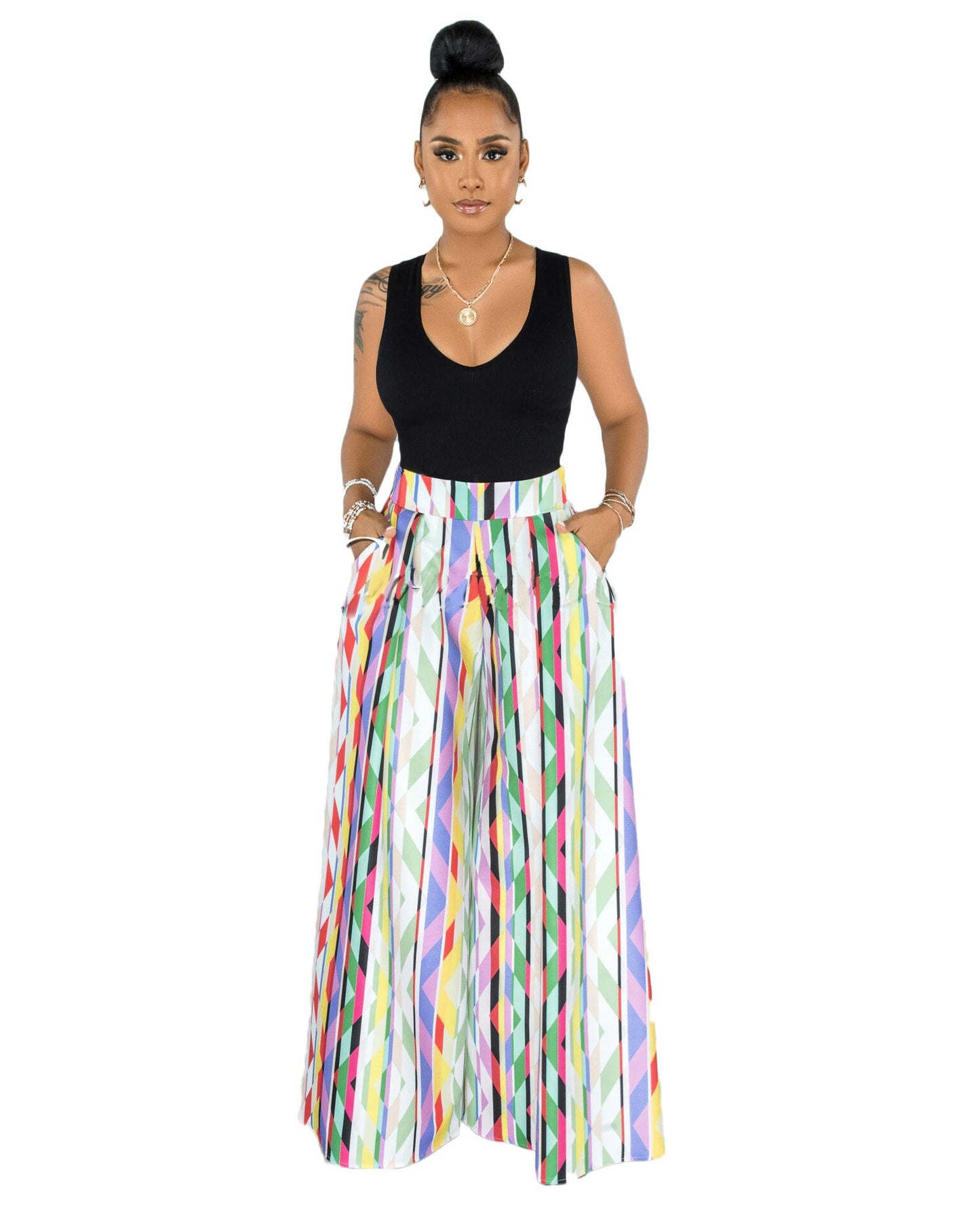 She's Stylish Vogue Wide Leg Pants